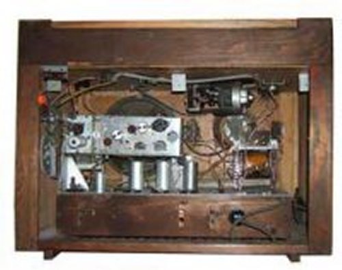 OB-Radio von hinten